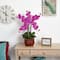 2.5ft. Pink Phalaenopsis Arrangement in Decorative Vase